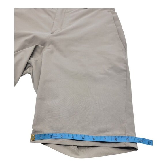 LULULEMON Shorts Men 38 Beige Chino Athleisure Golf Preppy Coastal LM7273S - Picture 5 of 10